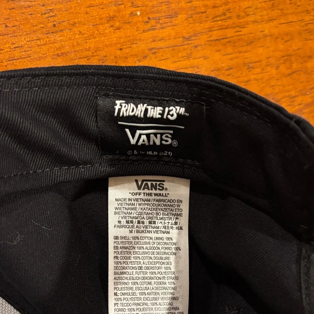 Vans Black Friday the 13th Cap - Picture 4 of 4